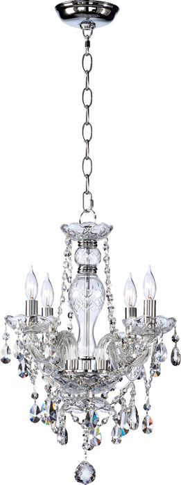 Quorum Home Quorum - 630-4-514 - Four Light Chandelier - Chrome