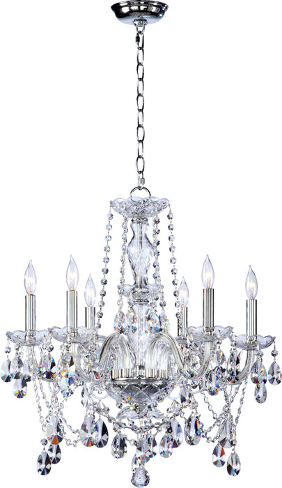 Quorum Home Quorum - 630-6-514 - Six Light Chandelier - Chrome