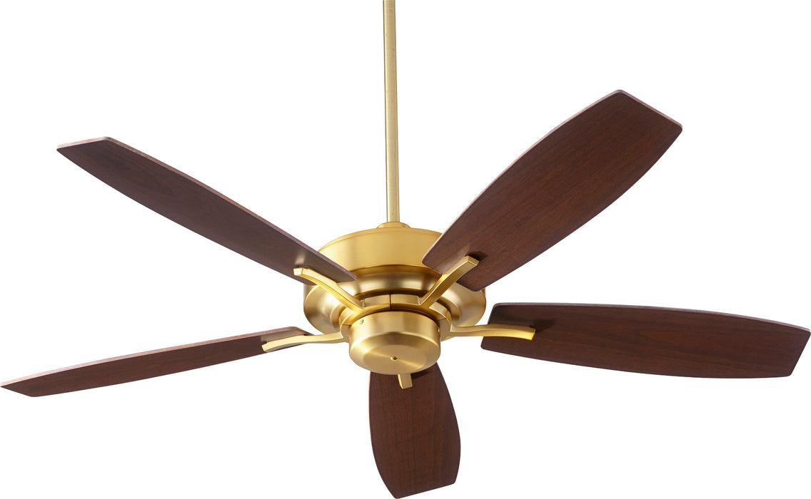 Quorum Home Quorum - 64525-80 - 52"Ceiling Fan - Aged Brass