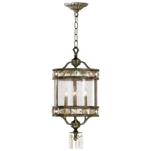 Quorum Home Cyan - 6490-3-33 - Three Light Entry Pendant - St. Regis Bronze