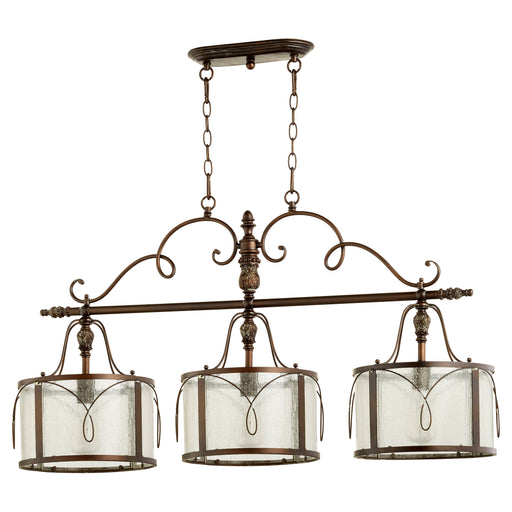 Quorum Home Quorum - 6506-3-39 - Three Light Island Pendant - Vintage Copper