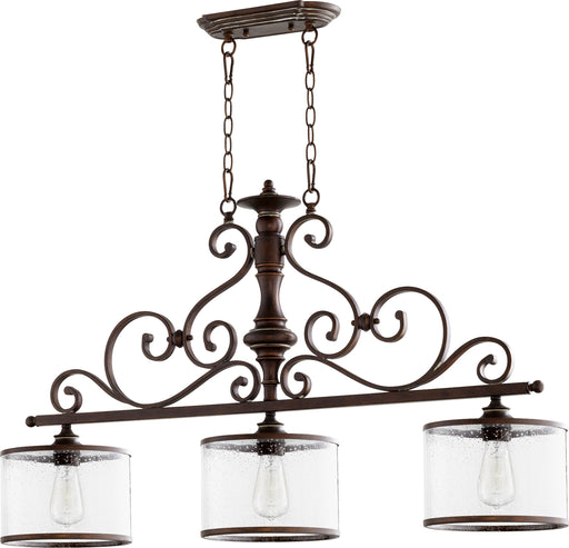 Quorum Home Quorum - 6573-3-39 - Three Light Island Pendant - Vintage Copper