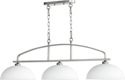 Quorum Home Quorum - 6660-3-64 - Three Light Island Pendant - Classic Nickel