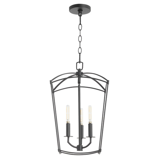 Quorum Home Quorum - 6812-3-59 - Three Light Entry - Matte Black