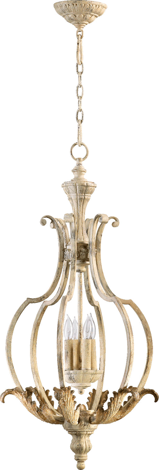 Quorum Home Quorum - 6837-4-70 - Four Light Entry Pendant - Persian White