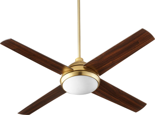 Quorum Home Quorum - 68524-80 - 52"Ceiling Fan - Aged Brass