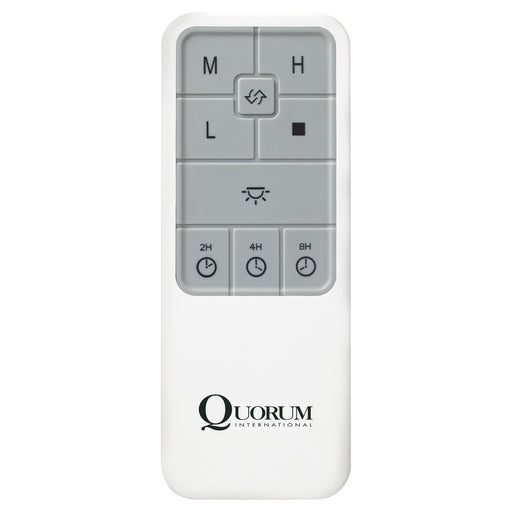 Quorum Home Quorum - 7-501-0 - Motor Remote / LED - White