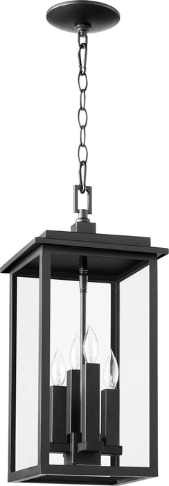 Quorum Home Quorum - 7028-4-69 - Four Light Pendant - Textured Black