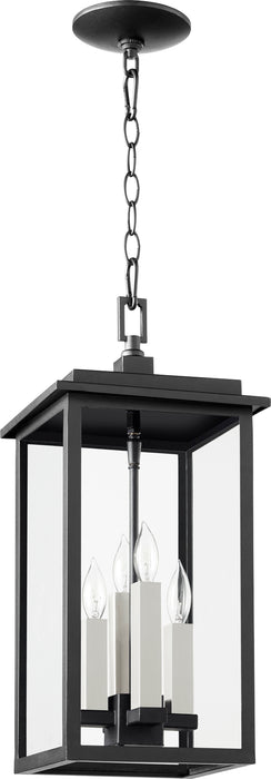 Quorum Home Quorum - 7028-4-69 - Four Light Pendant - Textured Black