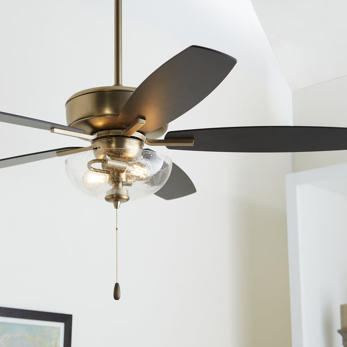 Quorum Home Quorum - 7052-280 - 52"Ceiling Fan - Aged Brass