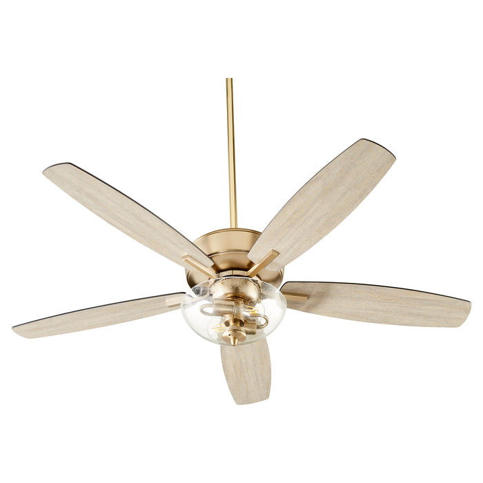 Quorum Home Quorum - 7052-280 - 52"Ceiling Fan - Aged Brass