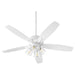 Quorum Home Quorum - 7052-408 - 52"Ceiling Fan - Studio White