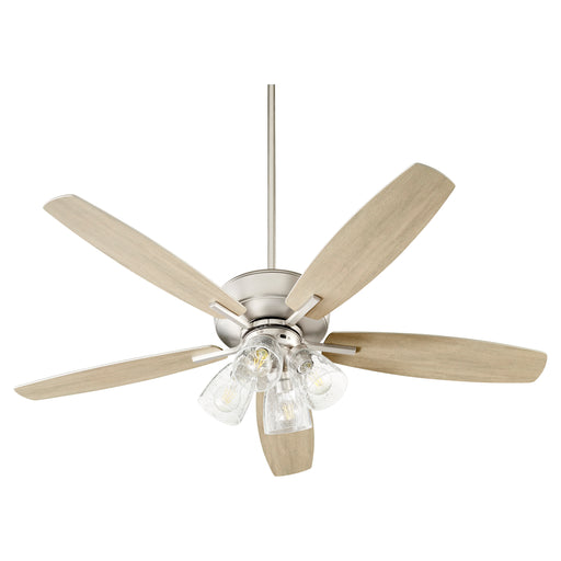 Quorum Home Quorum - 7052-465 - 52"Ceiling Fan - Satin Nickel