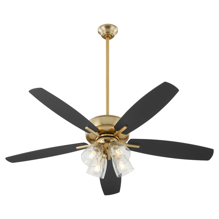 Quorum Home Quorum - 7052-480 - 52"Ceiling Fan - Aged Brass