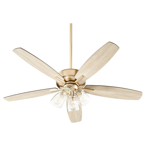 Quorum Home Quorum - 7052-480 - 52"Ceiling Fan - Aged Brass