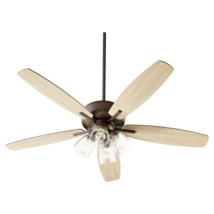 Quorum Home Quorum - 7052-486 - 52"Ceiling Fan - Oiled Bronze