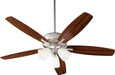 Quorum Home Quorum - 70525-365 - 52"Ceiling Fan - Satin Nickel