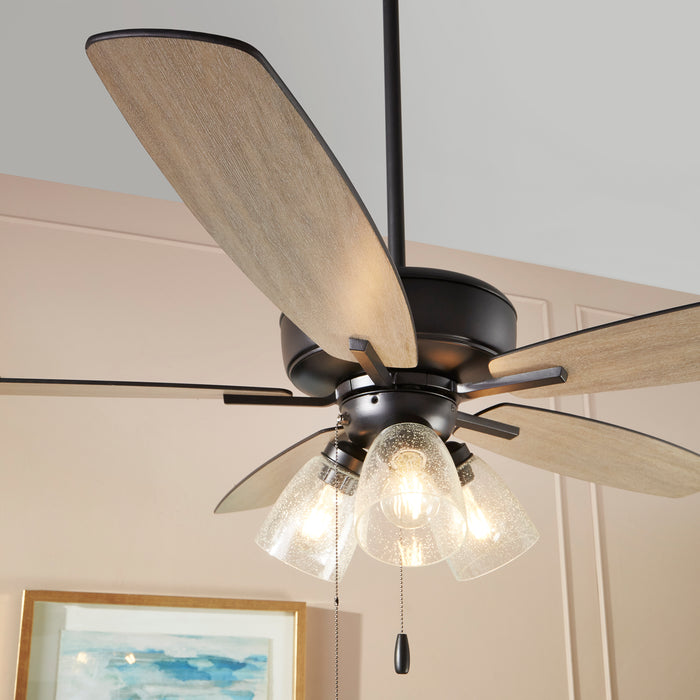 Quorum Home Quorum - 70525-369 - 52"Ceiling Fan - Textured Black