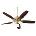 Quorum Home Quorum - 70525-380 - 52"Ceiling Fan - Aged Brass