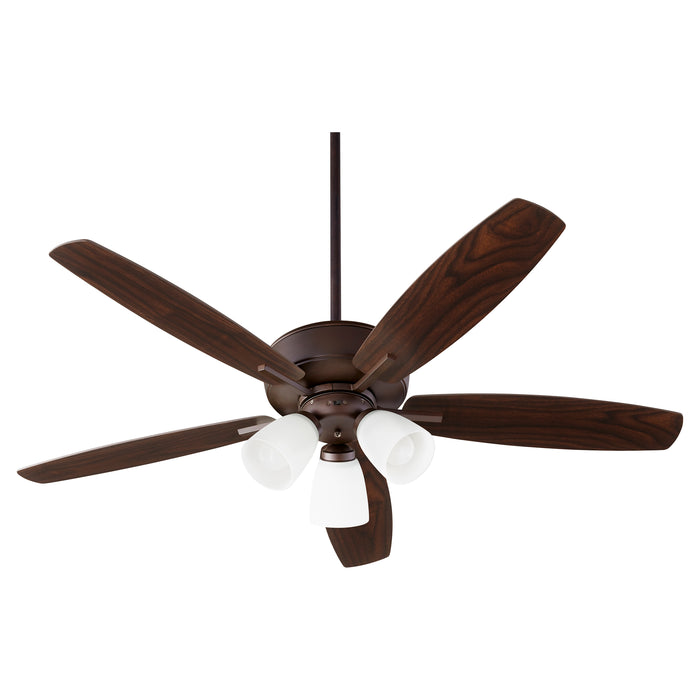 Quorum Home Quorum - 70525-386 - 52"Ceiling Fan - Oiled Bronze