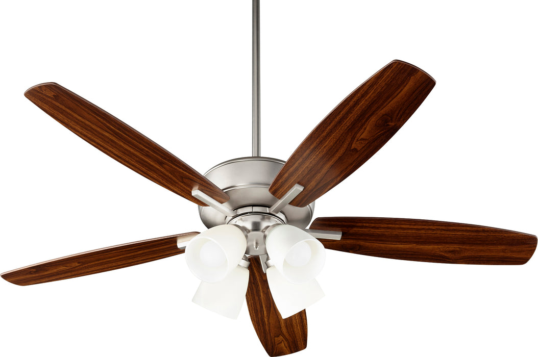 Quorum Home Quorum - 70525-465 - 52"Ceiling Fan - Satin Nickel