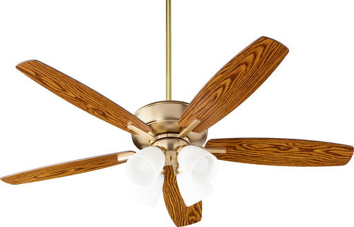 Quorum Home Quorum - 70525-480 - 52"Ceiling Fan - Aged Brass