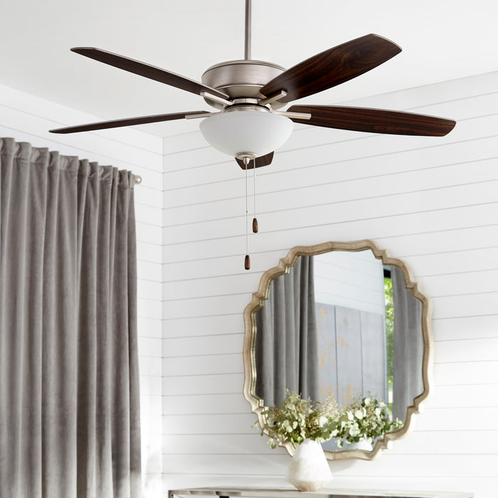 Quorum Home Quorum - 70525-65 - 52"Ceiling Fan - Satin Nickel