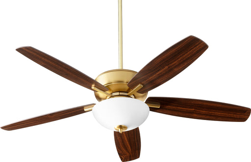 Quorum Home Quorum - 70525-80 - 52"Ceiling Fan - Aged Brass