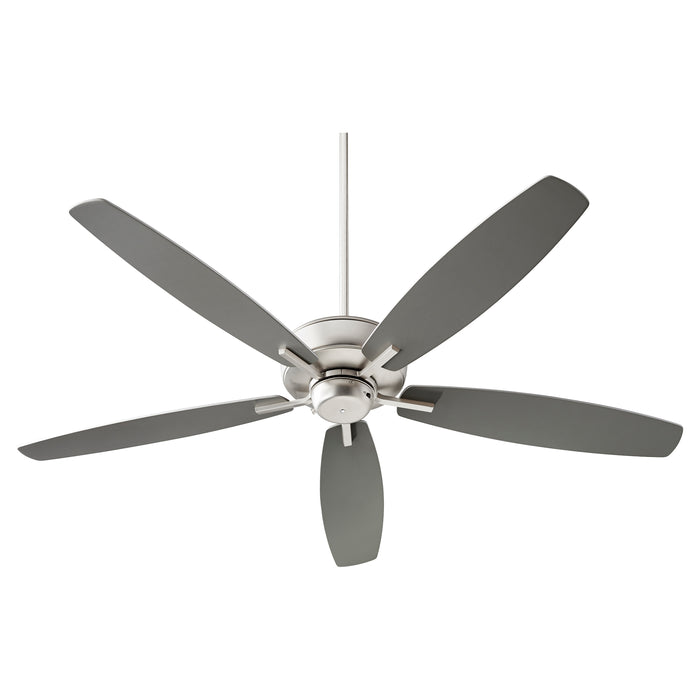 Quorum Home Quorum - 7060-65 - 60"Ceiling Fan - Satin Nickel