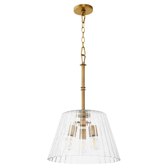 LAWTON 16" Pendant - Brushed Brass