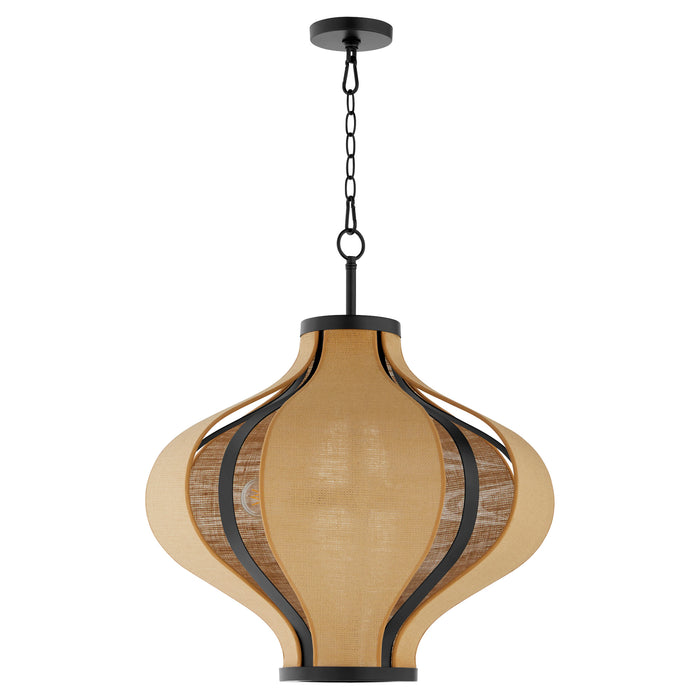 MONROE 3 Light Pendant - Matte Black