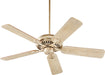 Quorum Home Quorum - 91525-60 - 52"Ceiling Fan - Aged Silver Leaf