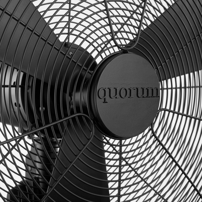 Quorum Home Quorum - 93203-59 - 20" Wall Fan - Matte Black