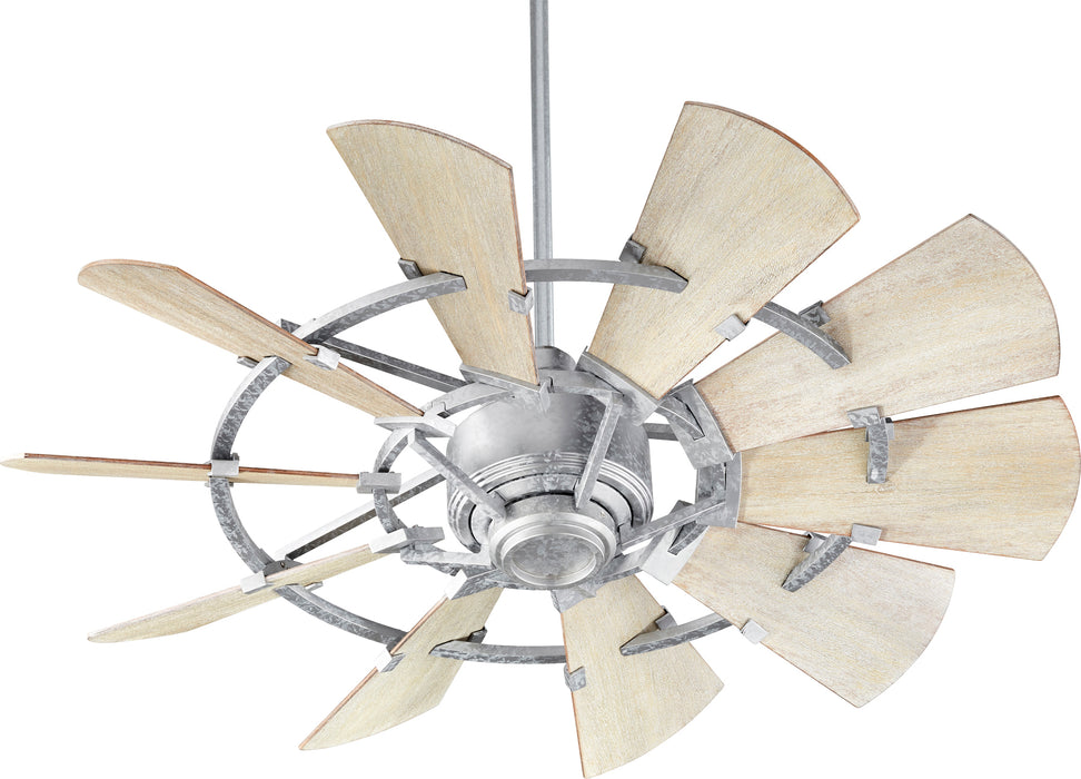 Quorum Home Quorum - 94410-9 - 44"Ceiling Fan - Galvanized